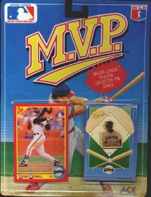 Kevin Mitchell 1990 MVP Pin Card
