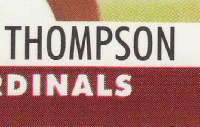 1990 Pro Set Anthony Thompson 700 Rookie Card COR