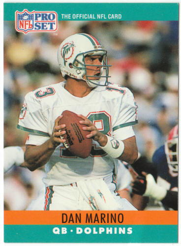 1990 Pro Set Football #181 Dan Marino