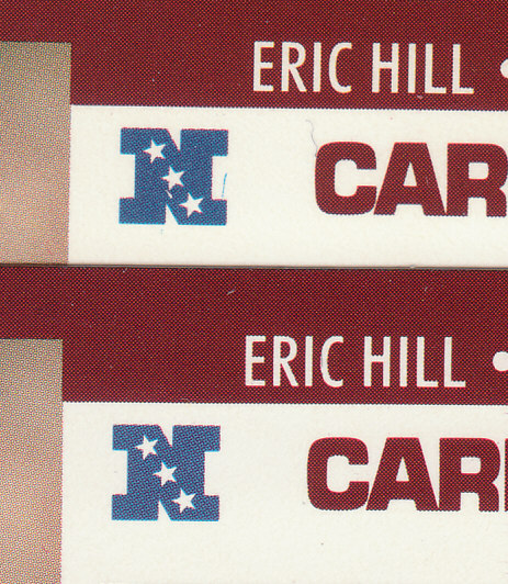 1990 Pro Set Eric Hill 615 ERR COR