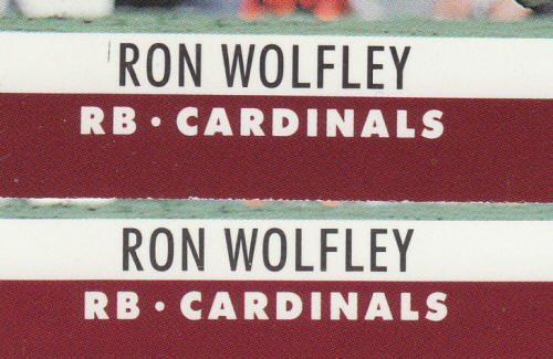 1990 Pro Set Ron Wolfley 264 ERR COR