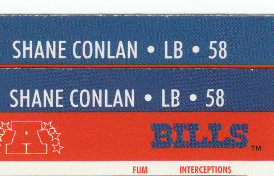 1990 Pro Set Shane Conlan 437 ERR COR