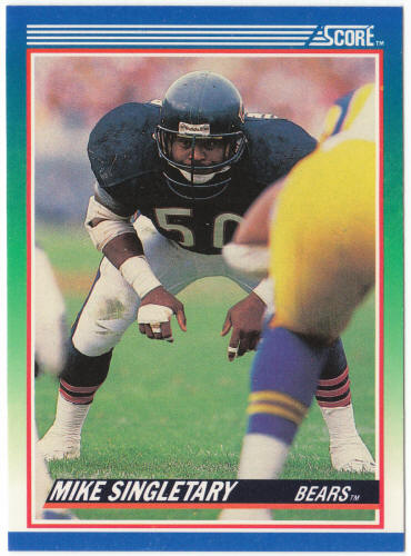 1990 Score Football #3 Mike Singletary