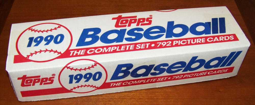 1990 Topps Baseball Cards Factory Sealed Set