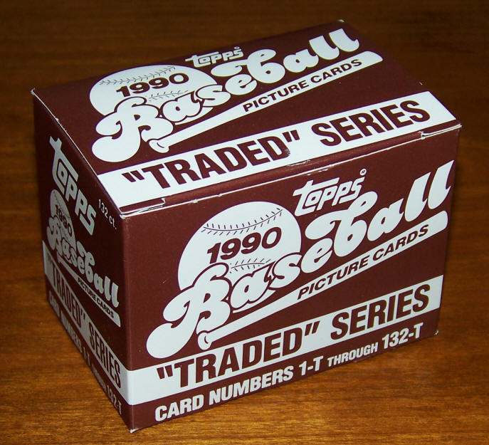 1990 Topps Traded Baseball Cards Set