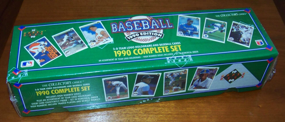 1990 Upper Deck Baseball Cards Factory Sealed Set