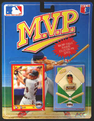 Will Clark 1990 MVP Pin Card