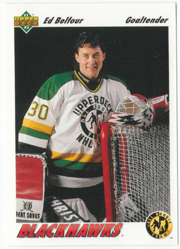 1991-92 Upper Deck Hockey #39 Ed Belfour ART