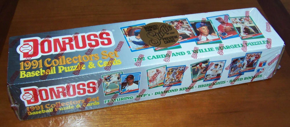1991 Donruss Baseball Cards Factory Sealed Set