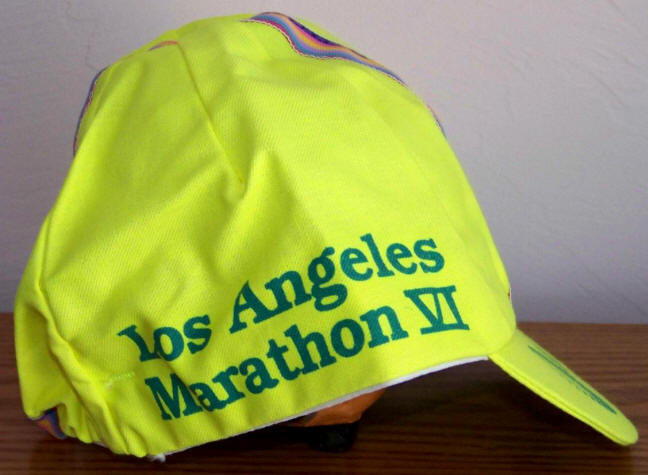 1991 Los Angeles Marathon VI Runners Cap side
