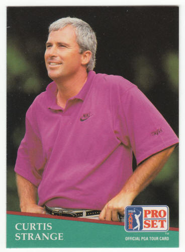 1991 Pro Set Golf #75 Curtis Strange