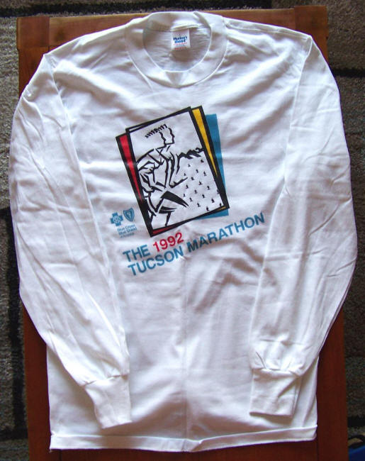1992 Tucson Marathon Long Sleeve Shirt