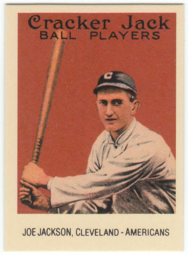 1993 Cracker Jack Baseball 1915 Reprints #2 Joe Jackson