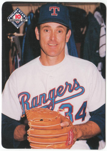 1993 Mothers Cookies Farewell Set Baseball #8 Nolan Ryan