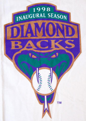 Arizona Diamondbacks 1998 Inaugural T-shirt