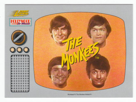 The Monkees 1998 Johnny Lightning Bonus Card