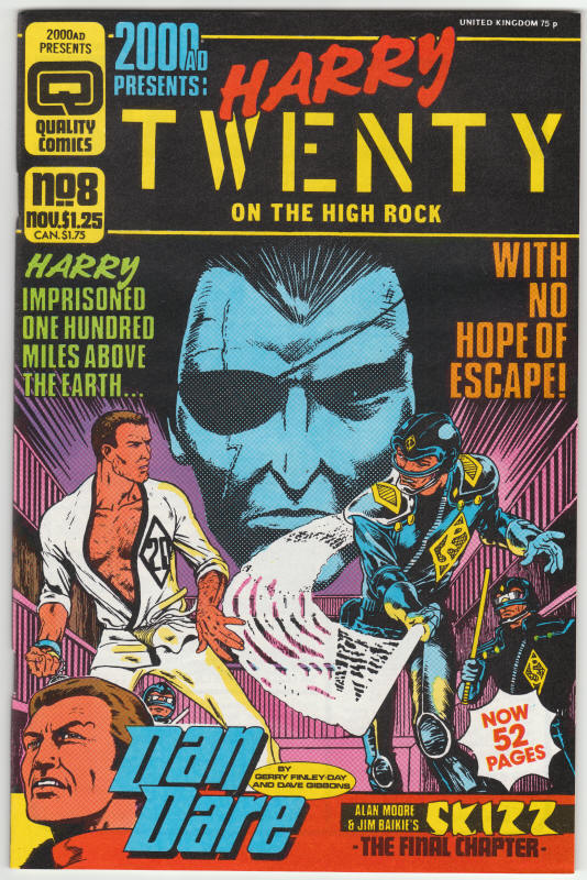 2000 AD Monthly Regular Series #8 front cover