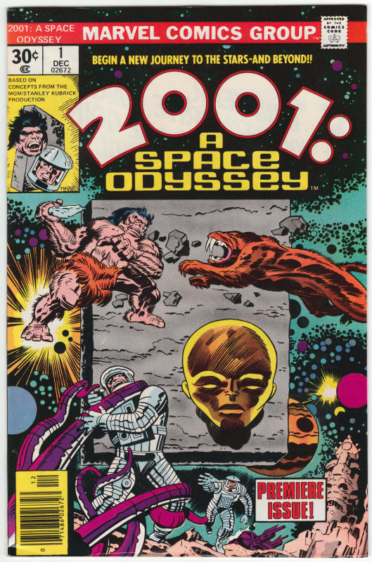 2001 A Space Odyssey #1 front cover