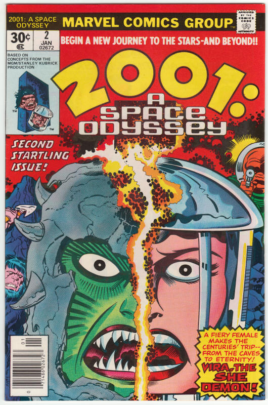 2001 A Space Odyssey #2 front cover