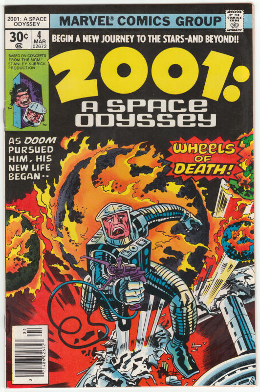 2001  A Space Odyssey #4 front cover