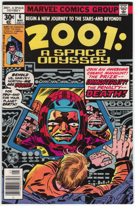 2001 A Space Odyssey #6 front cover