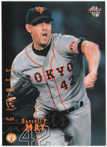 2001 BBM Japan Baseball #40 Darrell May