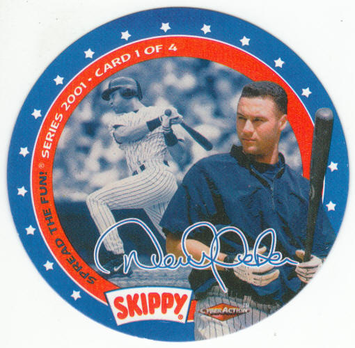 2001 Skippy CyberAction Disc #1 Derek Jeter