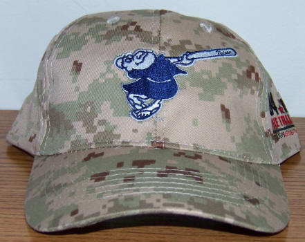2011 Tucson Padres Camouflage Baseball Cap