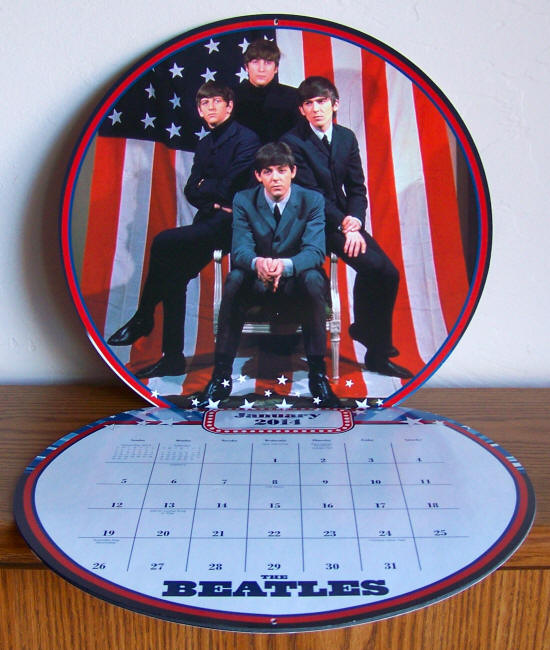 The Beatles First US Visit 2014 Calendar