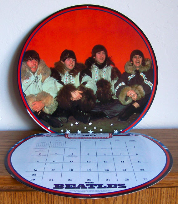 The Beatles First US Visit 2014 Calendar