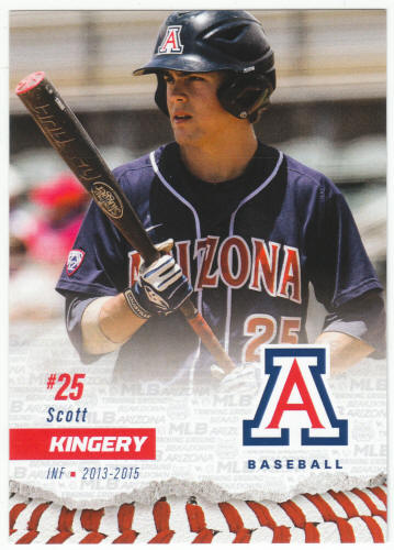 2019 Arizona Baseball #5 Scott Kingery