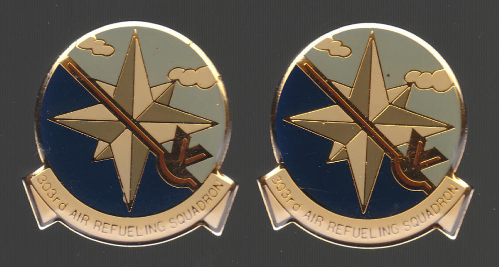USAF 303rd A.R.S. Lapel Pins