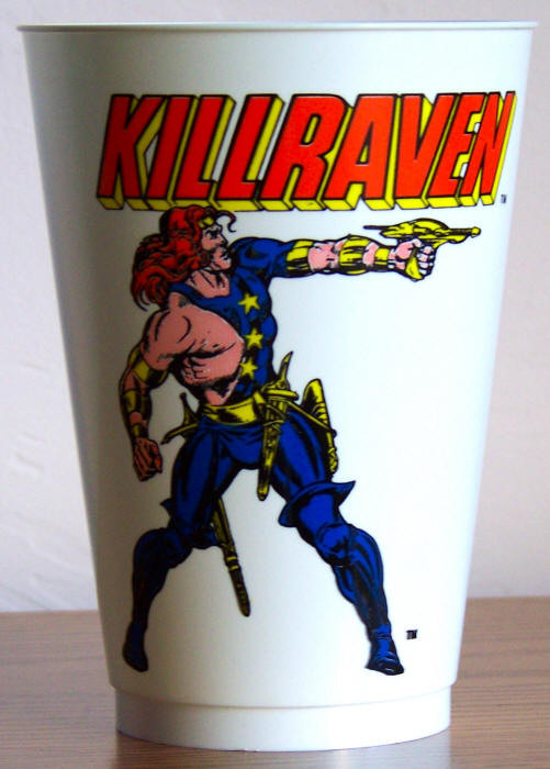 1975 Marvel Superhero 7-11 Slurpee Cup Killraven