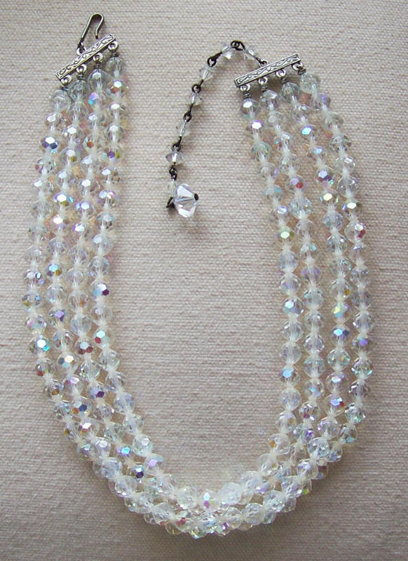 Aurora Borealis Bead Necklace