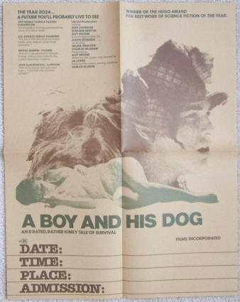A Boy And His Dog Handbill large