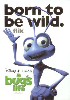 A Bugs Life Promo Card