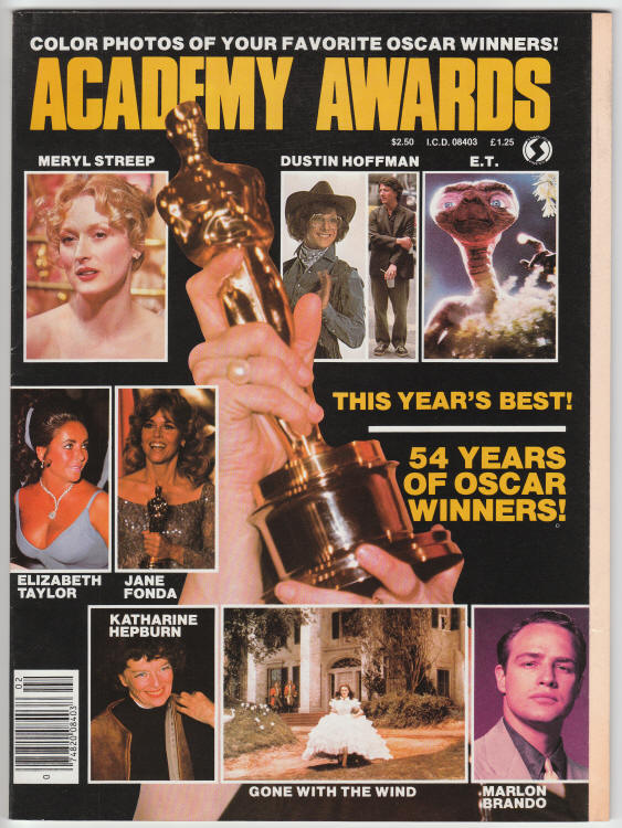 Academy Awards #1 front cover