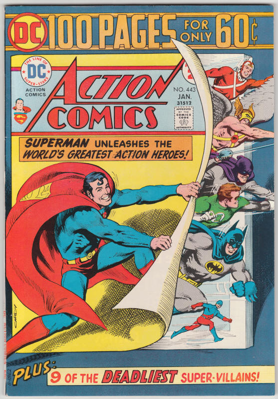 Action Comics #443 front cover
