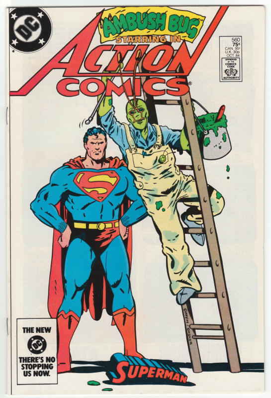 Action Comics #560 front cover