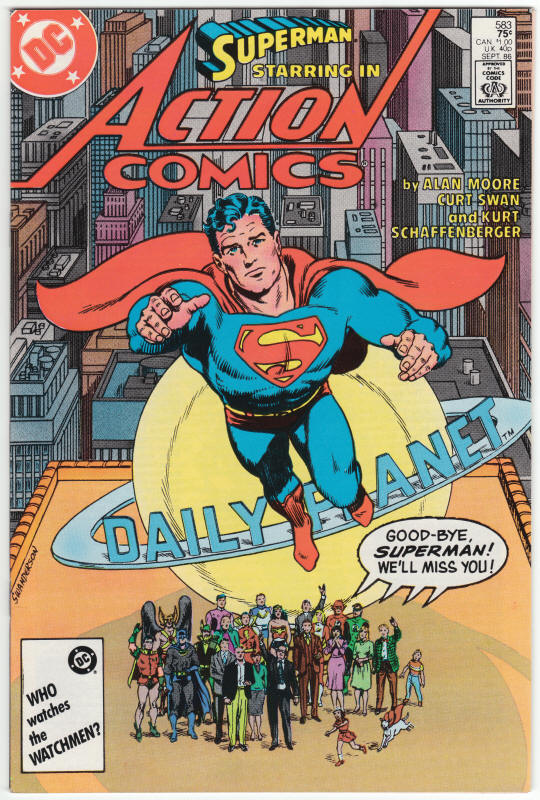 Action Comics #583 front cover