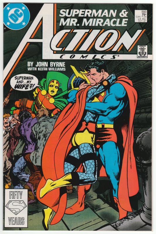 Action Comics #593 front cover