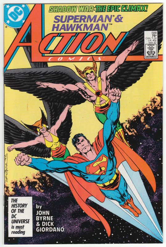 Action Comics #588 front cover