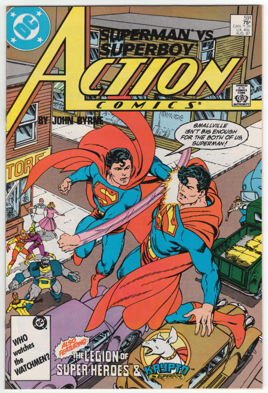 Action Comics #591 front cover