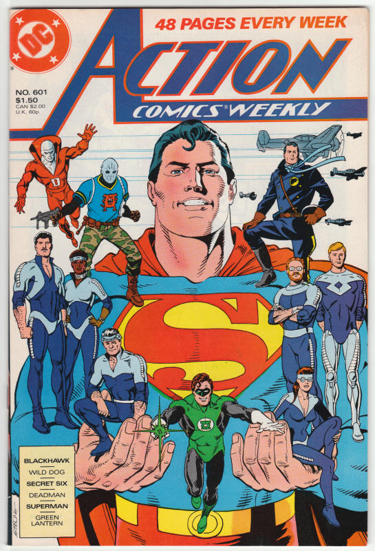 Action Comics Weekly #601 front cover