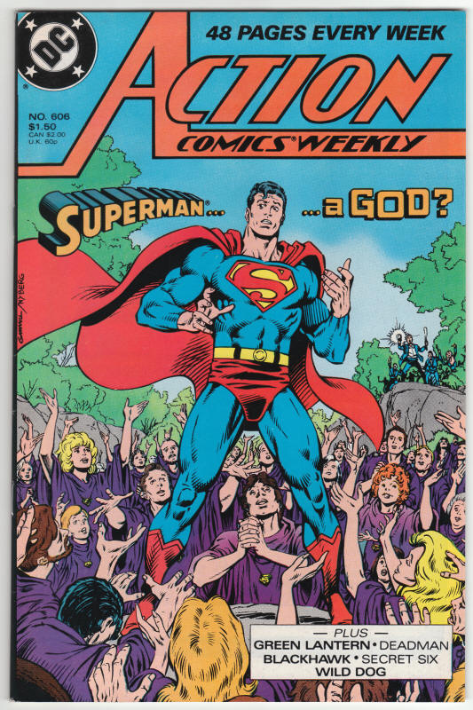 Action Comics Weekly #606 front cover