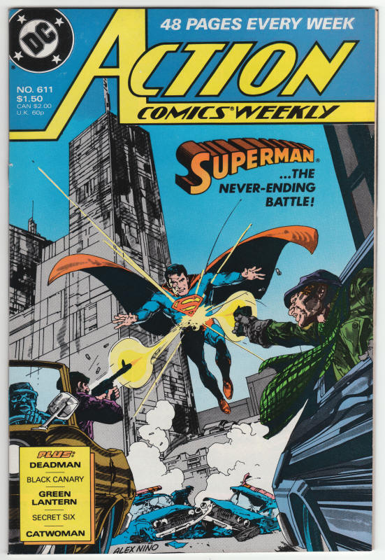 Action Comics Weekly #611 front cover