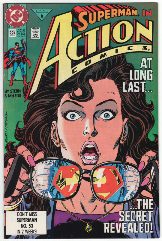 Action Comics #662 front cover