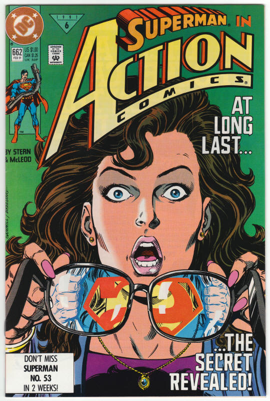 Action Comics #662 front cover