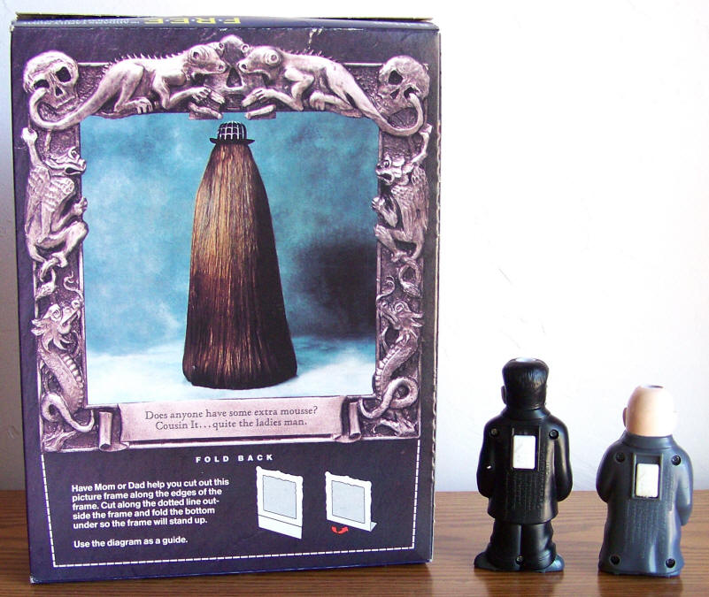 The Addams Family Cereal Box