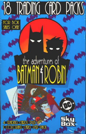 1995 Skybox The Adventures of Batman and Robin Box